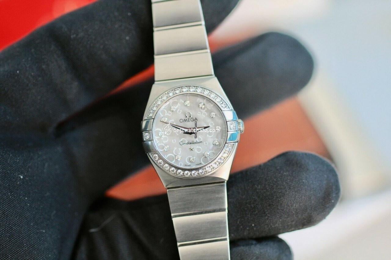 Omega Constellation Quartz Womens watch Quartz Steel 123.15.24.60.55.005