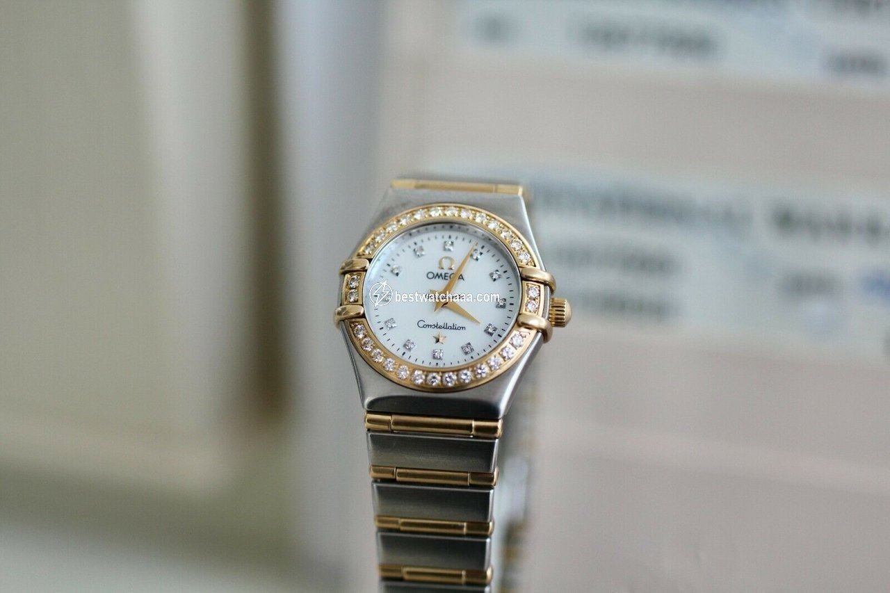 Omega Constellation Womens watch Quartz Gold Steel 1267.75.00