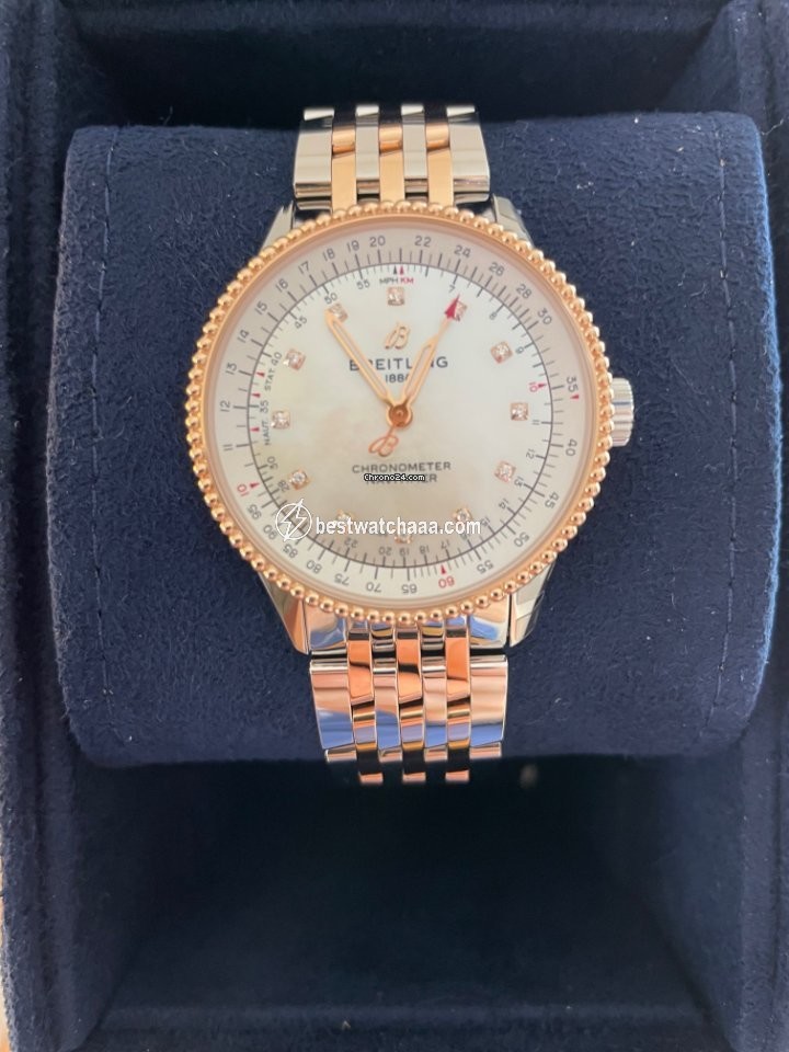 Breitling Navitimer Womens watch Automatic Gold Steel U17395211A1U1