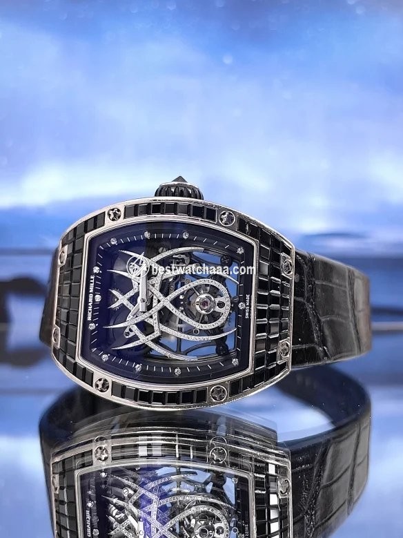Richard Mille Mens watch Unisex Manual winding White gold RM19