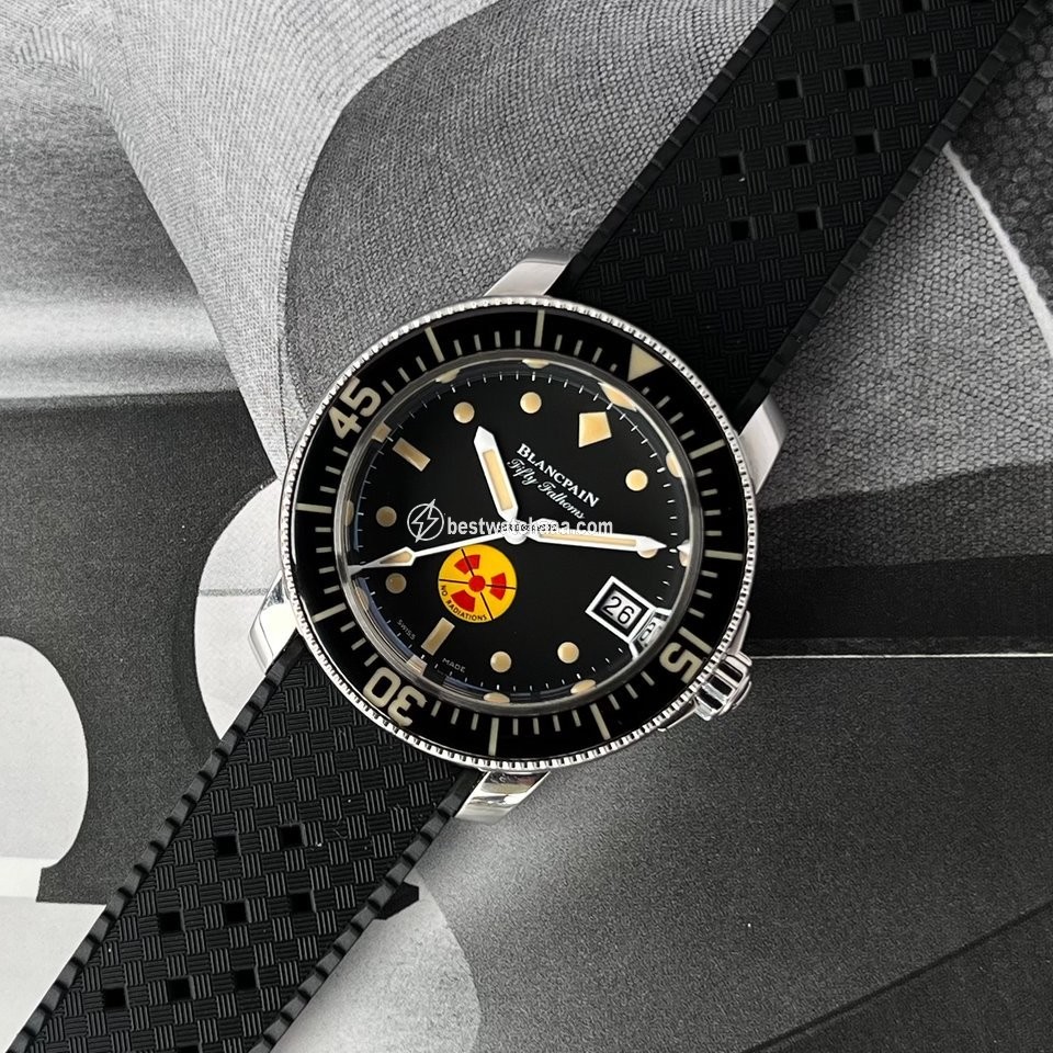 Blancpain Fifty Fathoms Mens watch Unisex Automatic Steel 5008D-1130-B64A