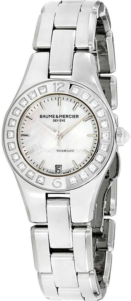 Baume & Mercier Linea Womens watch Quartz Steel MOA10078-SDB