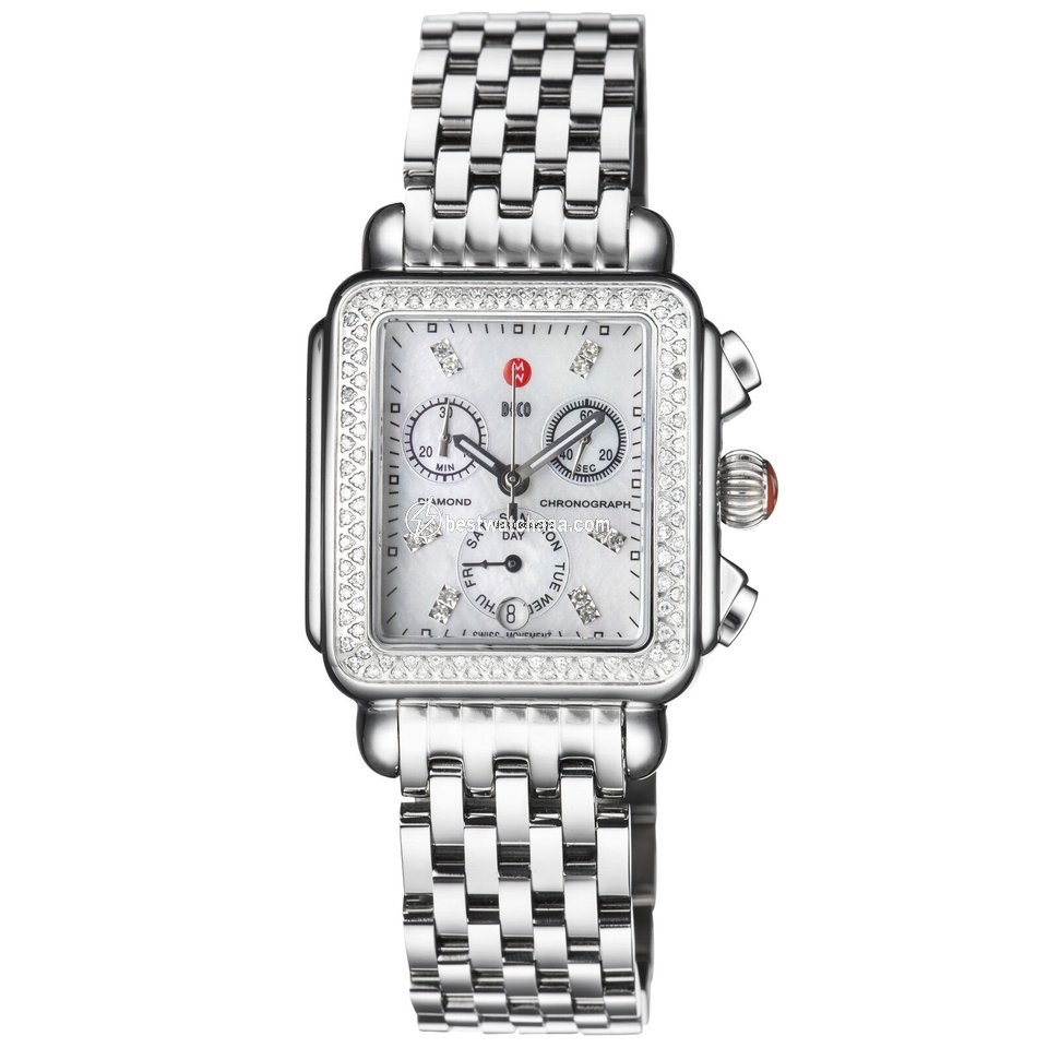 Michele Deco Womens watch Quartz Steel MWW06P000099-SD