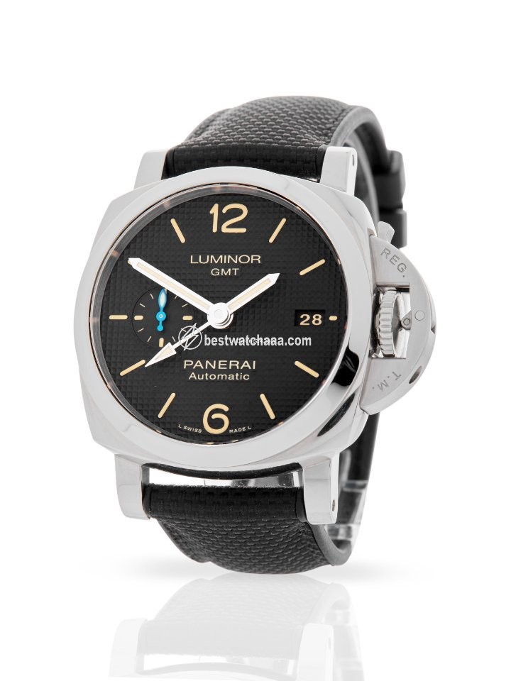 Panerai Luminor 1950 3 Days GMT Automatic Mens watch Unisex Automatic Steel PAM 01535