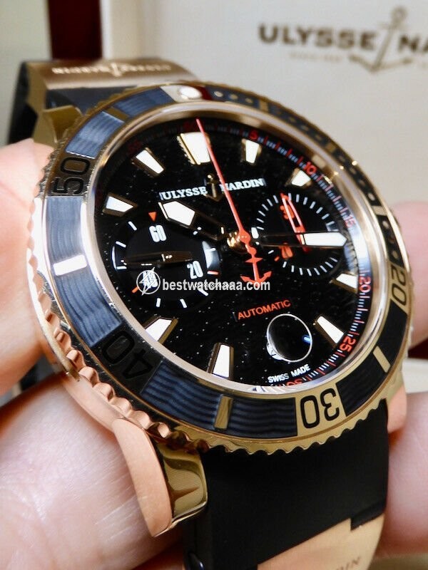 Ulysse Nardin Maxi Marine Diver Automatic Rose gold 8006-102