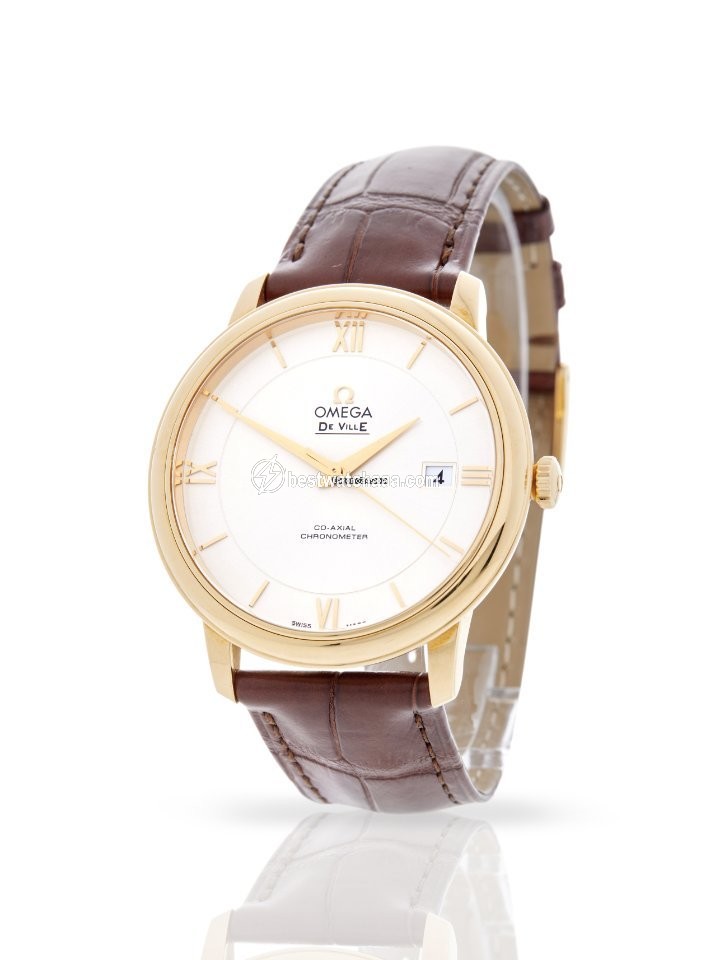 Omega De Ville Prestige Mens watch Unisex Automatic Yellow gold 424.53.40.20.02.002