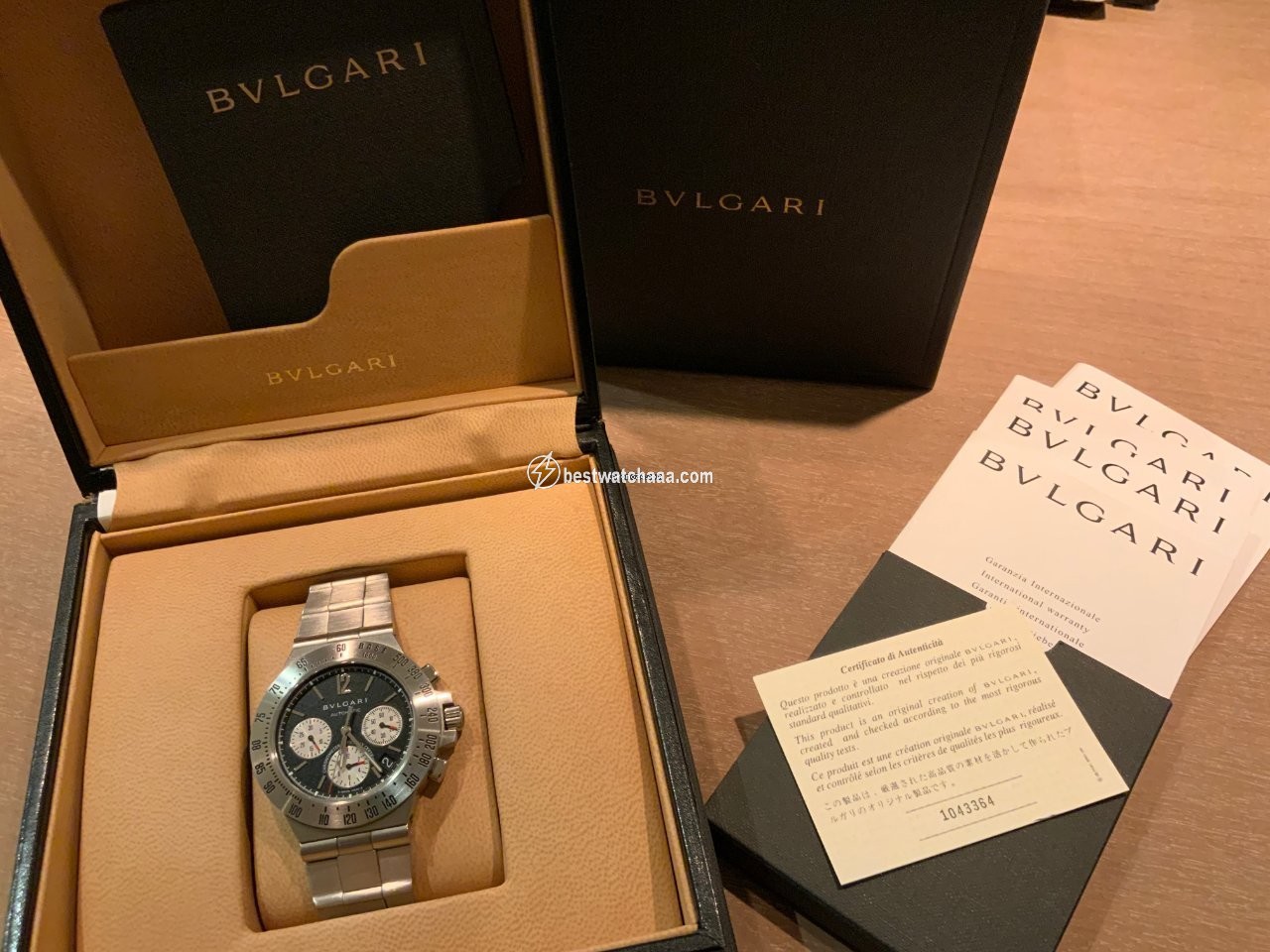 Bulgari Diagono Mens watch Unisex Automatic Steel CH40SSDTA