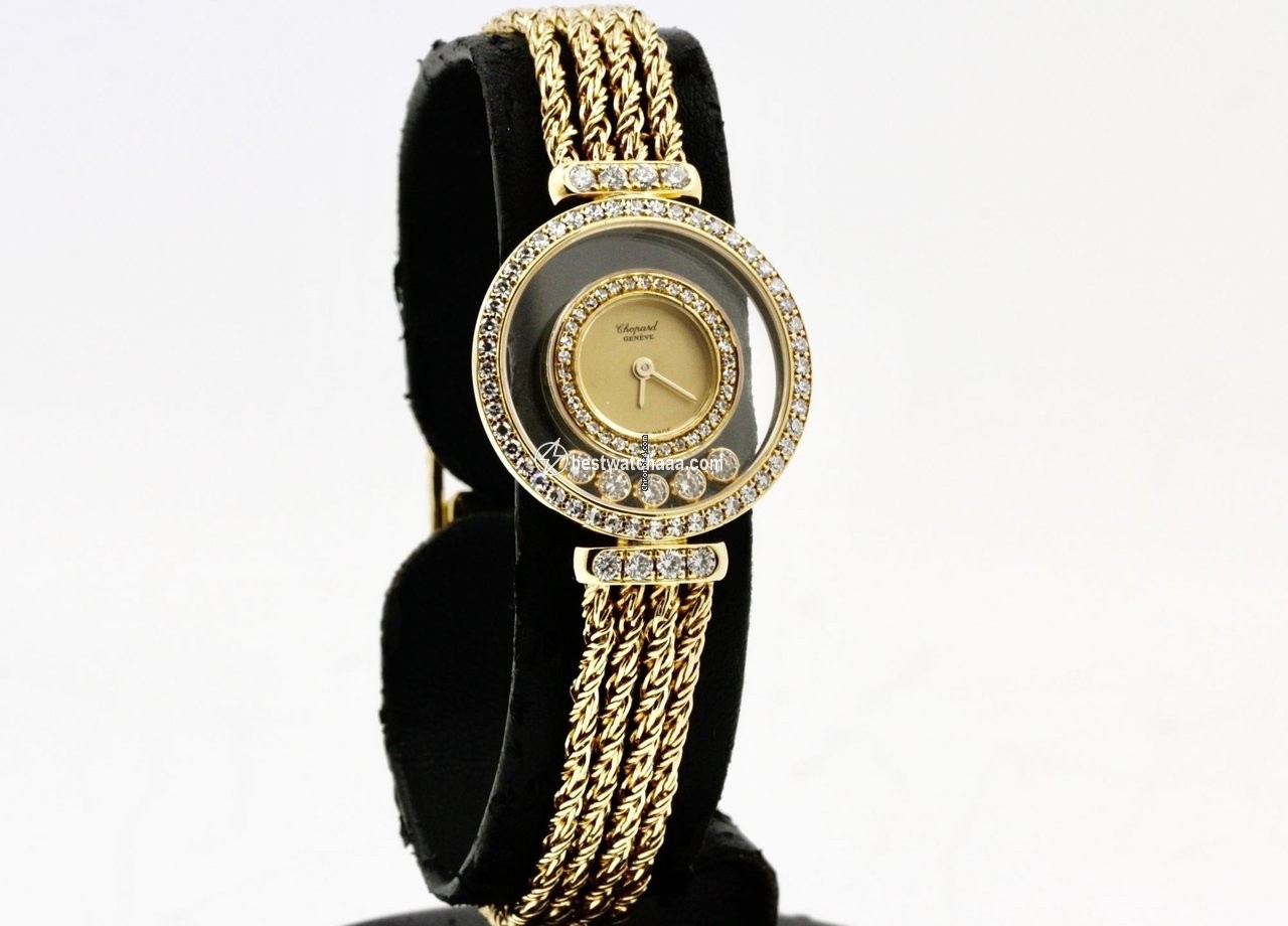 Chopard Happy Diamonds Womens watch Quartz Yellow gold 4097