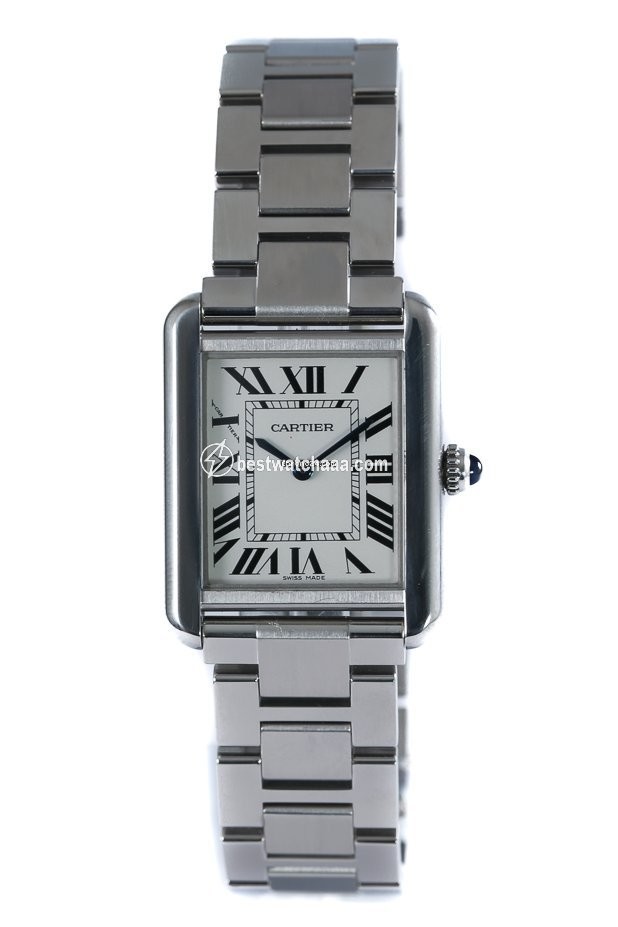 Cartier Tank Womens watch Quartz Steel WSTA0051
