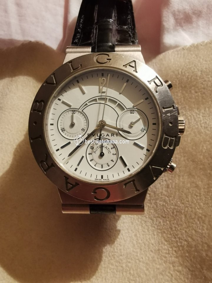 Bulgari Diagono Mens watch Unisex Automatic White gold CHW40GAM