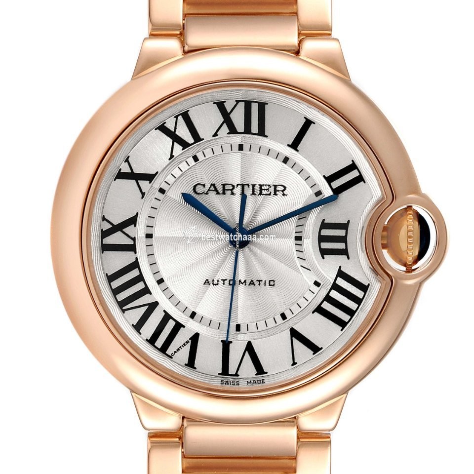 Cartier Ballon Bleu 36mm Womens watch Automatic Rose gold W69004Z2
