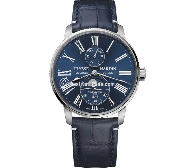 Ulysse Nardin Marine Torpilleur Mens watch Unisex Automatic Steel 1193-310LE-3A-175 1A