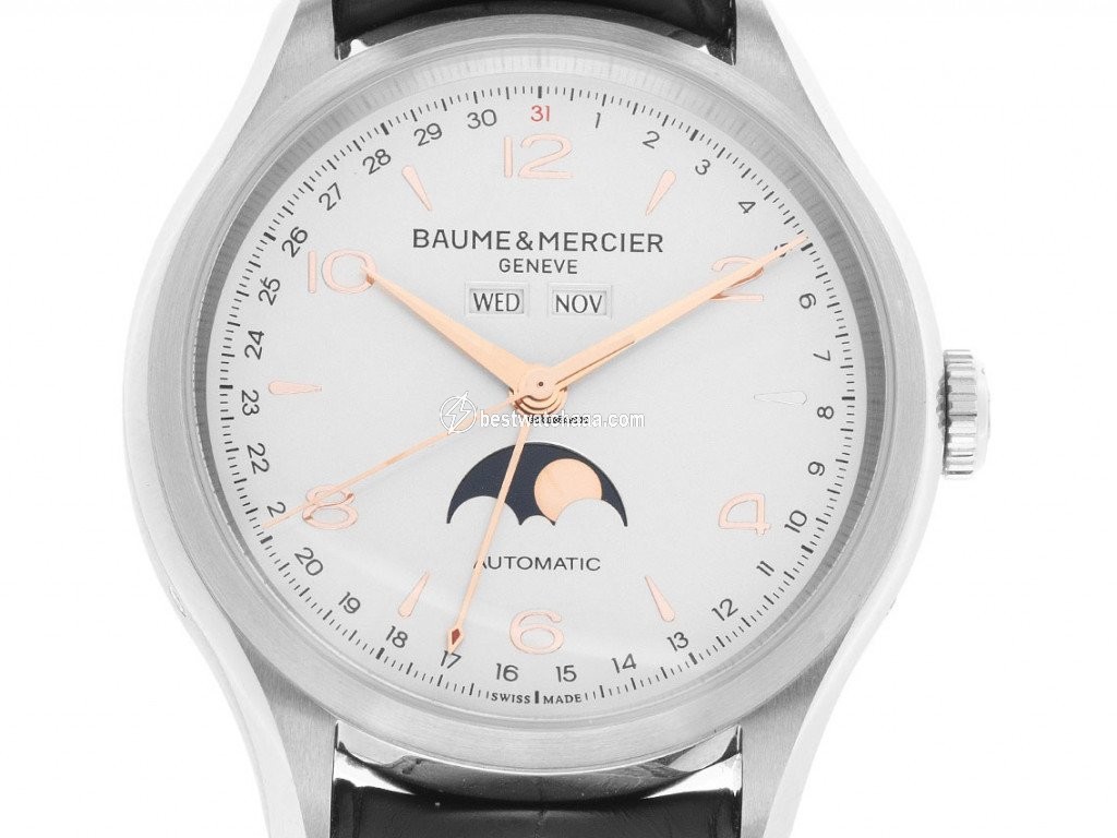 Baume & Mercier Clifton Mens watch Unisex Automatic Steel MOA 10055