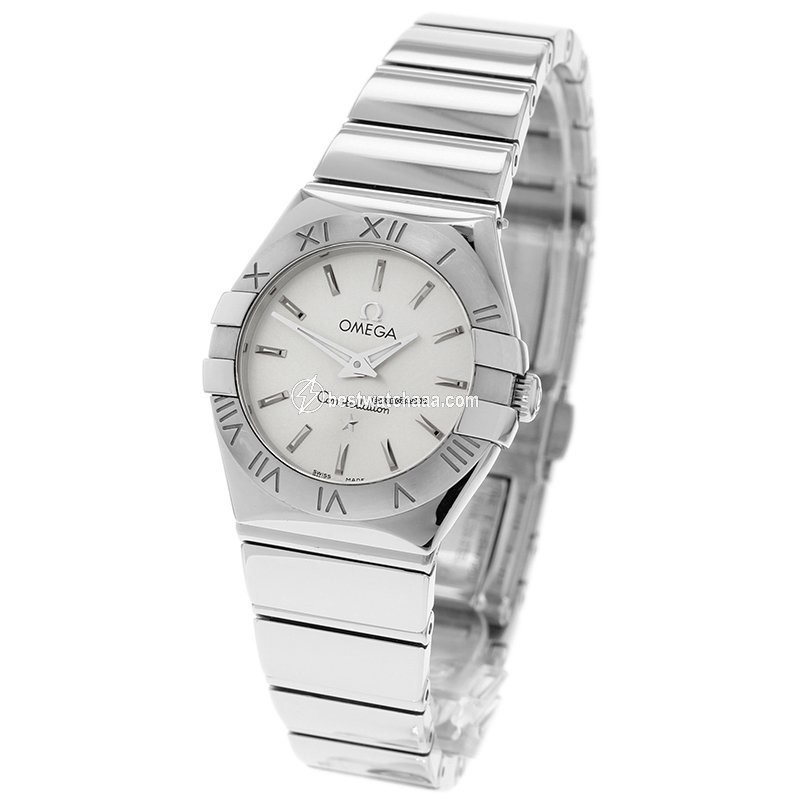 Omega Constellation Quartz Womens watch Steel 123.10.24.60.02.002