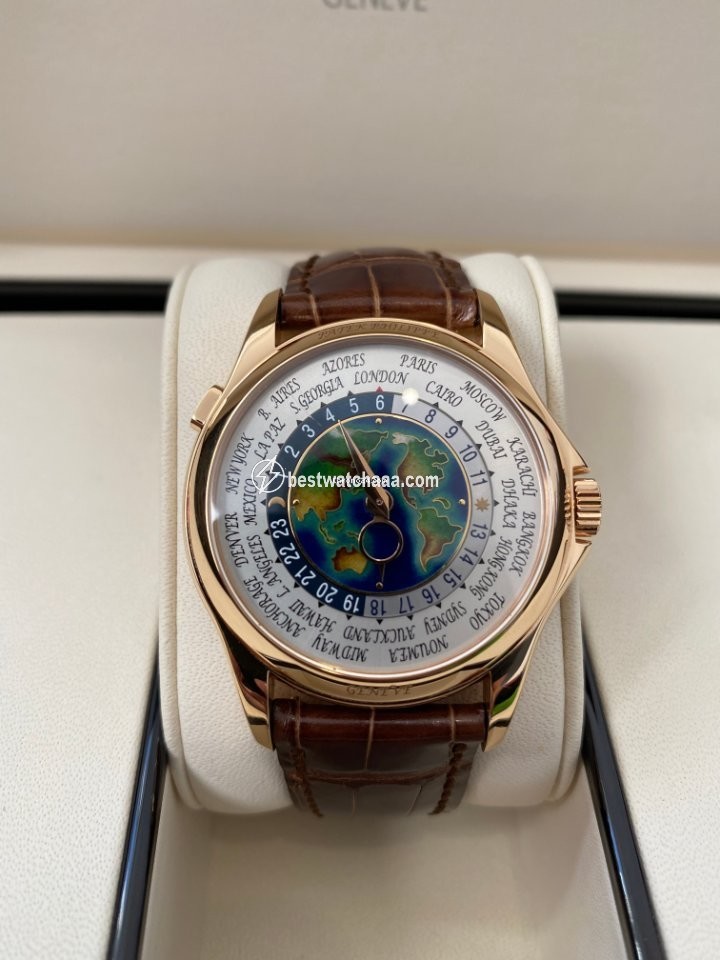Patek Philippe World Time Mens watch Unisex Automatic Rose gold 5131R-010