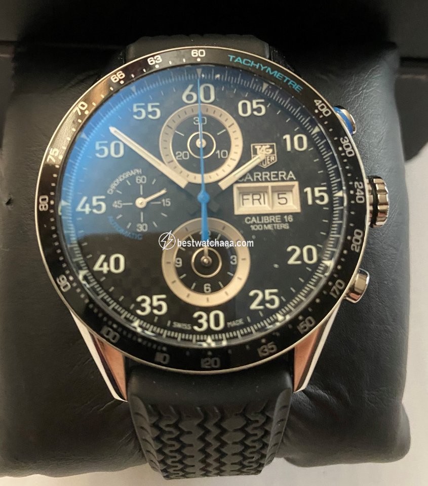 TAG Heuer Carrera Calibre 16 Mens watch Unisex Automatic Steel CV2A16