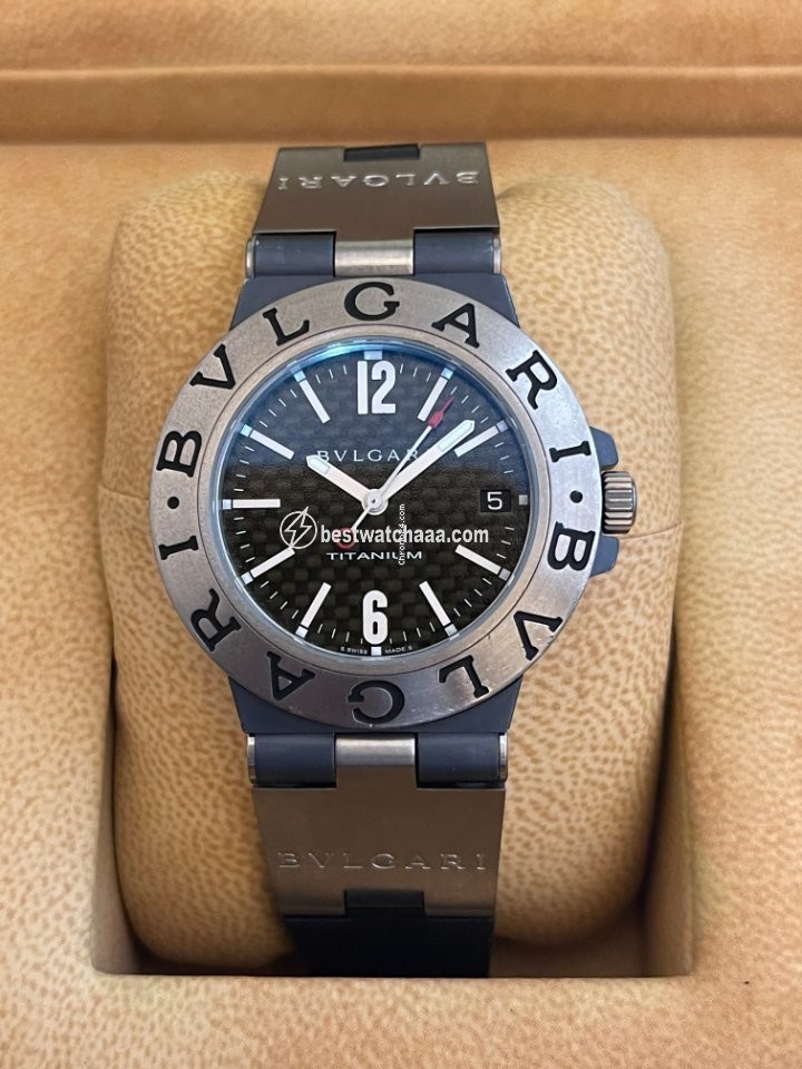 Bulgari Diagono Mens watch Unisex Automatic Titanium TI 38 TA