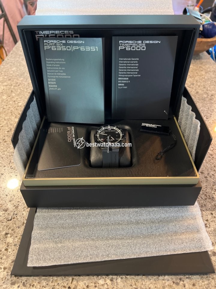 Porsche Design Flat Six Mens watch Unisex Automatic Steel 6350.43.04.1254