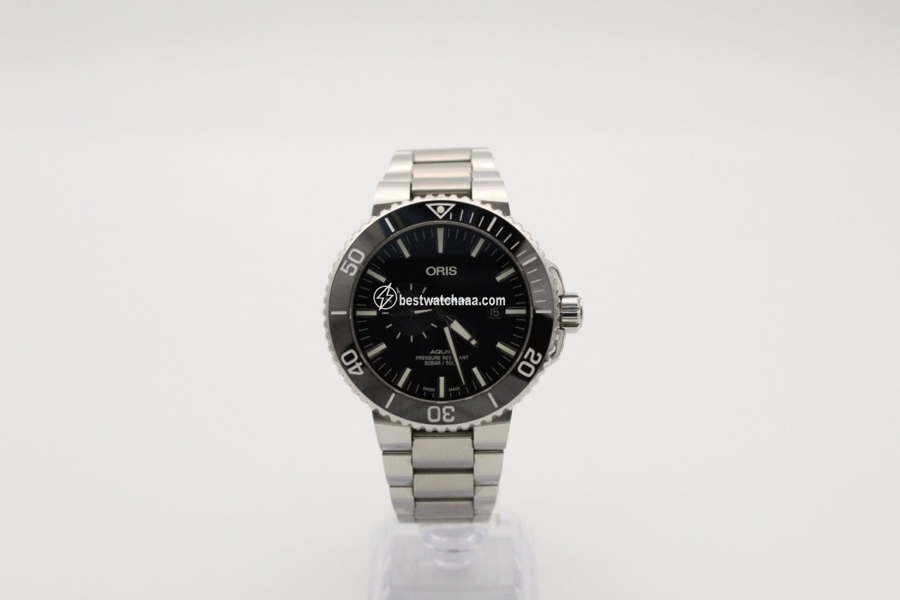 Oris Aquis Small Second Mens watch Unisex Automatic Steel 01 743 7733 4135-07 8 24 05PEB