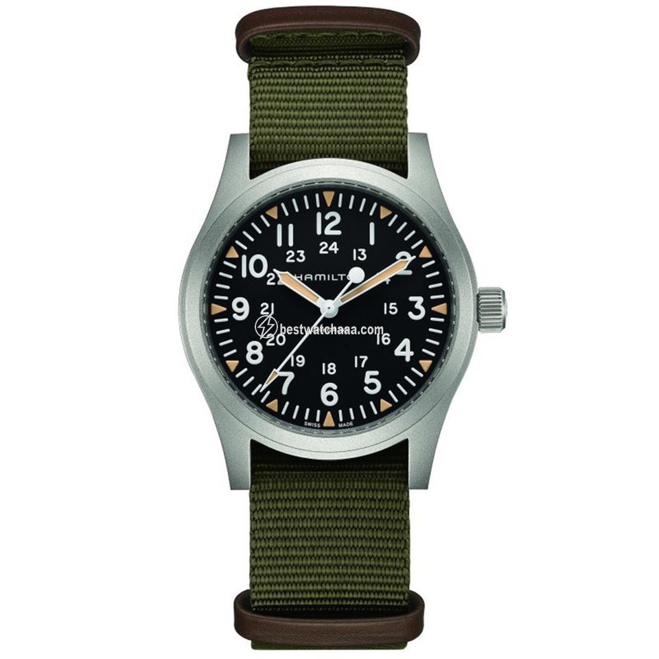 Hamilton Khaki Field Mens watch Unisex Manual winding Steel H69529933