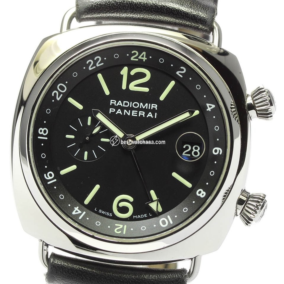 Panerai Radiomir GMT Mens watch Unisex Manual winding Steel PAM00184