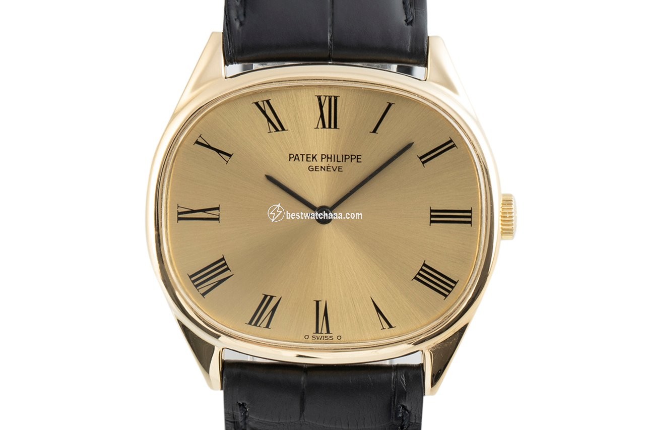 Patek Philippe Golden Ellipse Mens watch Unisex Manual winding Yellow gold 3845