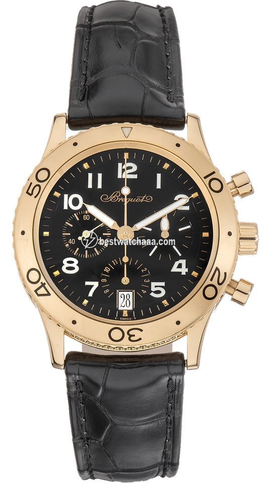 Breguet Type XX - XXI - XXII Mens watch Unisex Automatic Yellow gold 3820BA D2 3W6