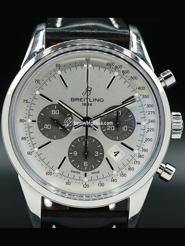 Breitling Transocean Chronograph Mens watch Unisex Automatic Steel AB015212 G724