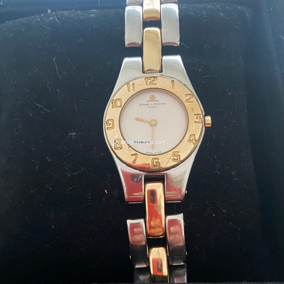 Baume & Mercier Linea Womens watch Quartz Gold Steel MV045203
