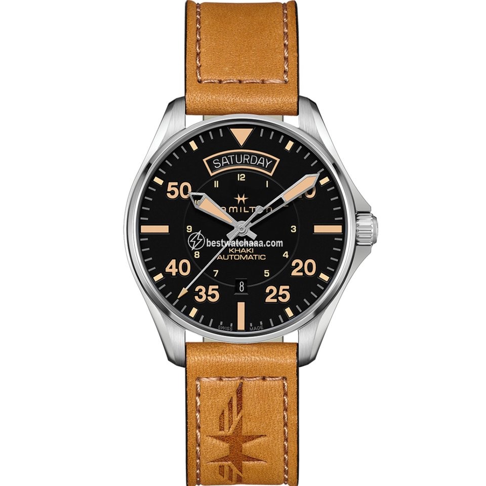 Hamilton Khaki Aviation Mens watch Unisex Automatic Steel H64645531