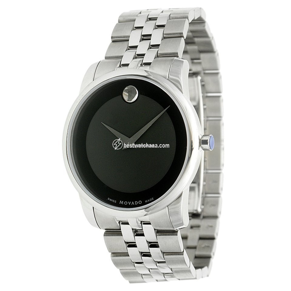 Movado Museum Mens watch Unisex Quartz Steel 0606504