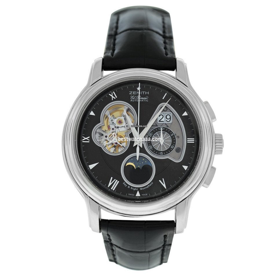 Zenith Mens watch Unisex Automatic Steel 1260 4047