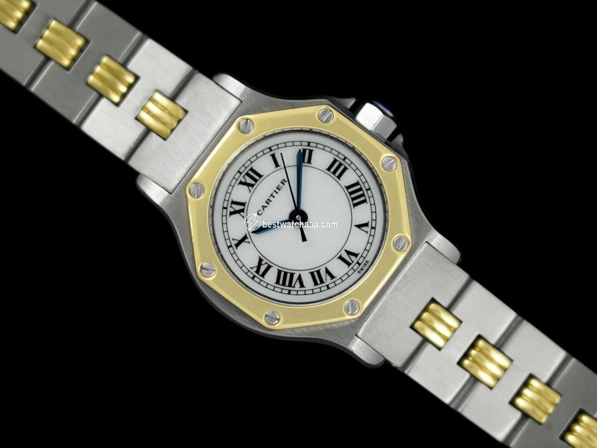 Cartier Womens watch Automatic Gold Steel 8482ST