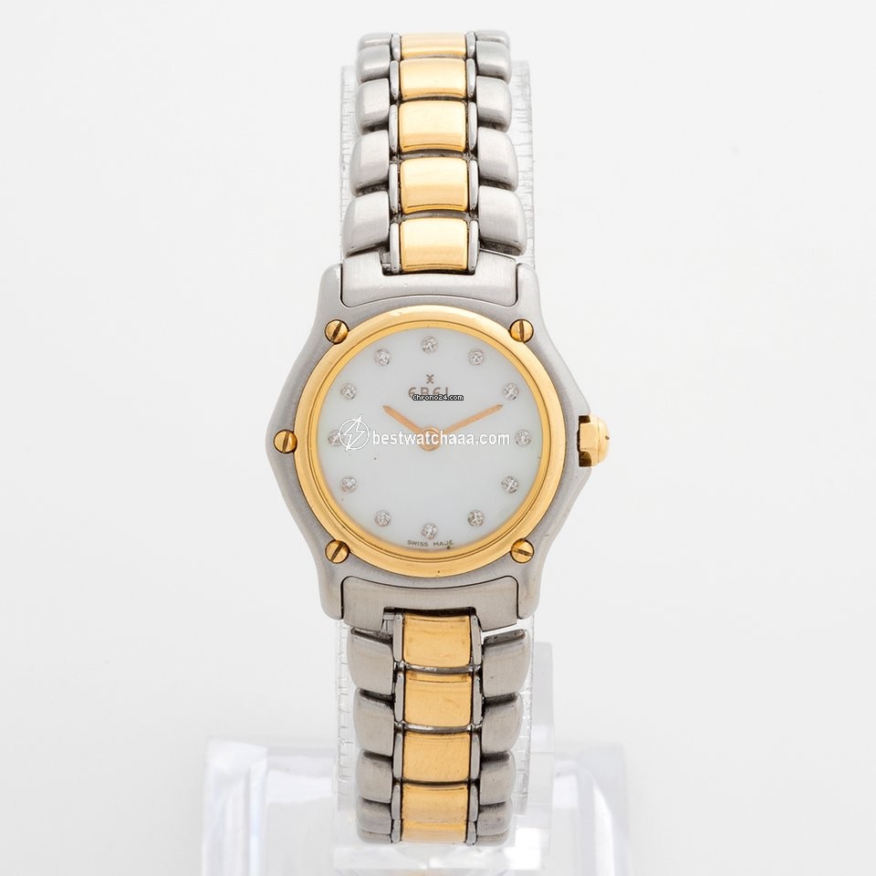 Ebel Sport Womens watch Quartz Gold Steel 1157111-19960c