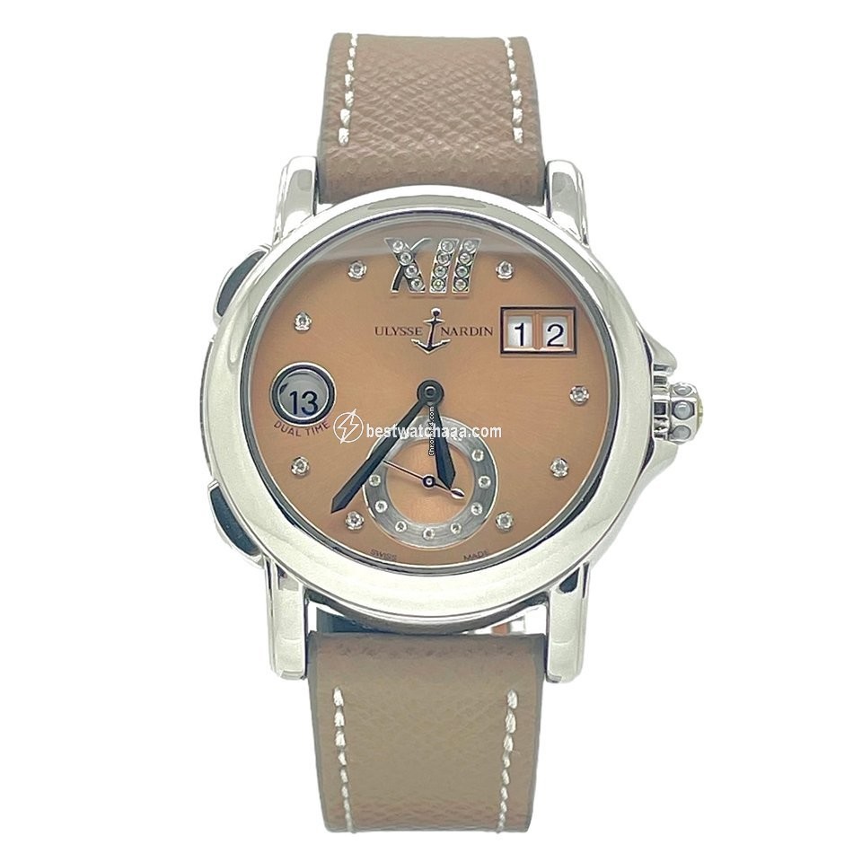 Ulysse Nardin Dual Time Womens watch Automatic Steel 243-22 30-09