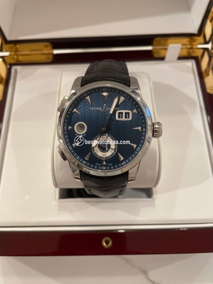 Ulysse Nardin Dual Time Mens watch Unisex Automatic Steel 3343-126LE 93