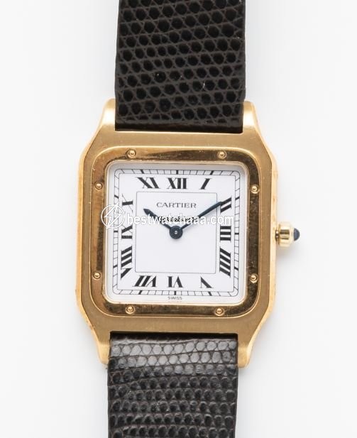 Cartier Santos Dumont Mens watch Unisex Manual winding Yellow gold 96054