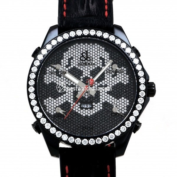 Jacob & Co. Quartz Steel JC-SKULL9D