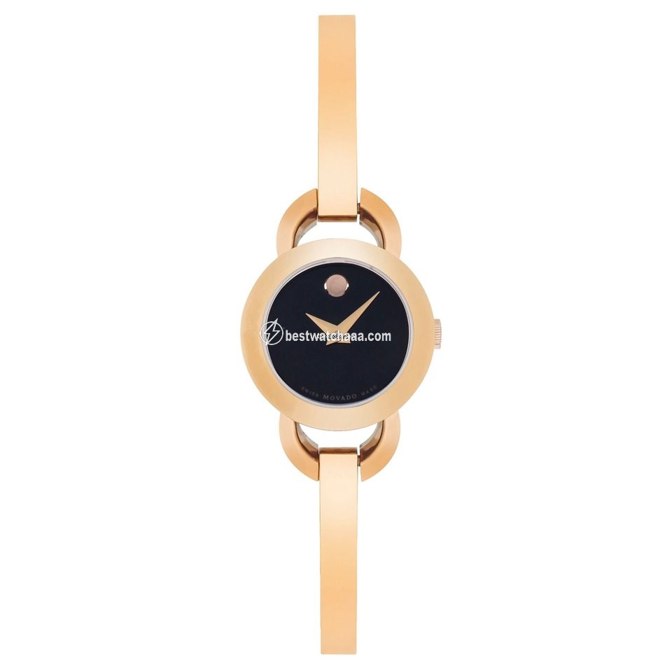 Movado Rondiro Womens watch Quartz Gold Steel 607065