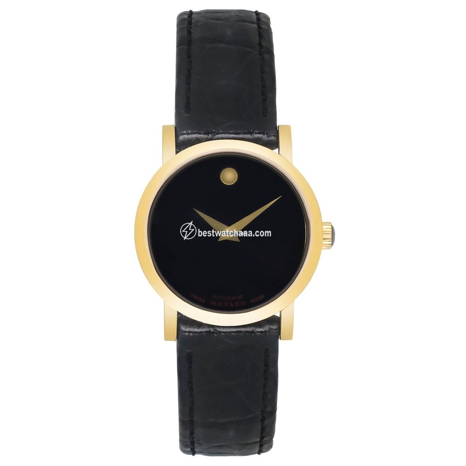Movado Red Label Womens watch Automatic Gold Steel 607010