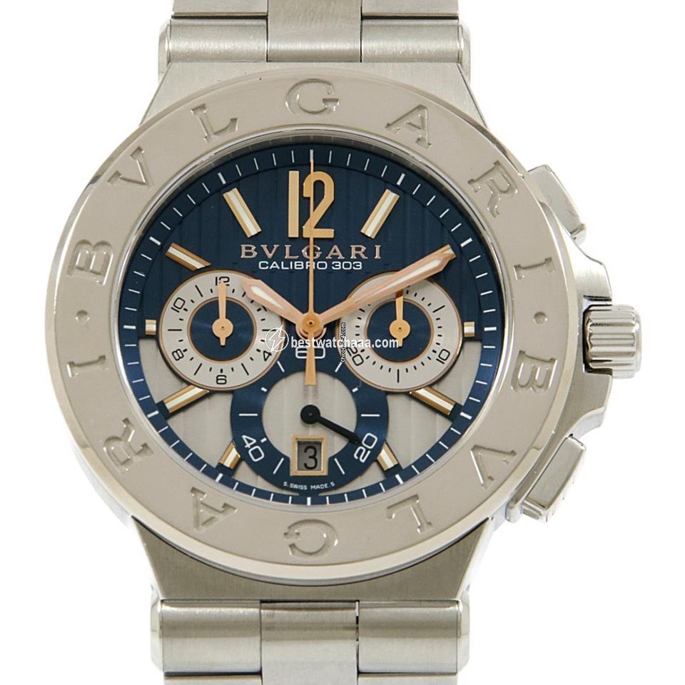 Bulgari Diagono Mens watch Unisex Automatic DG42SWGCH DG42C3SWGLDCH
