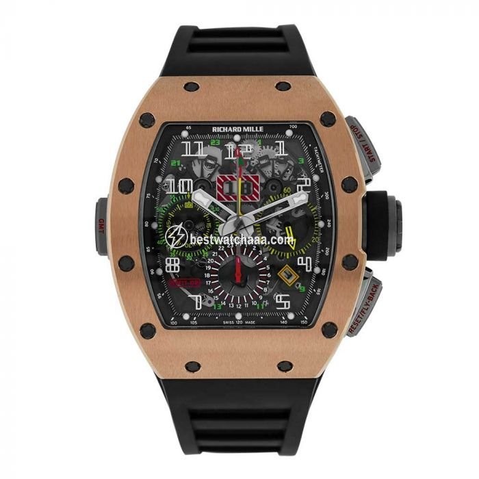 Richard Mille RM 011 Mens watch Unisex Automatic Rose gold RM 11-02