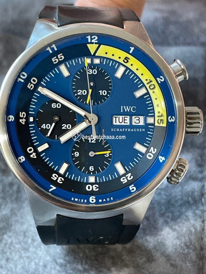 IWC Aquatimer Chronograph Mens watch Unisex Automatic Steel IW378203