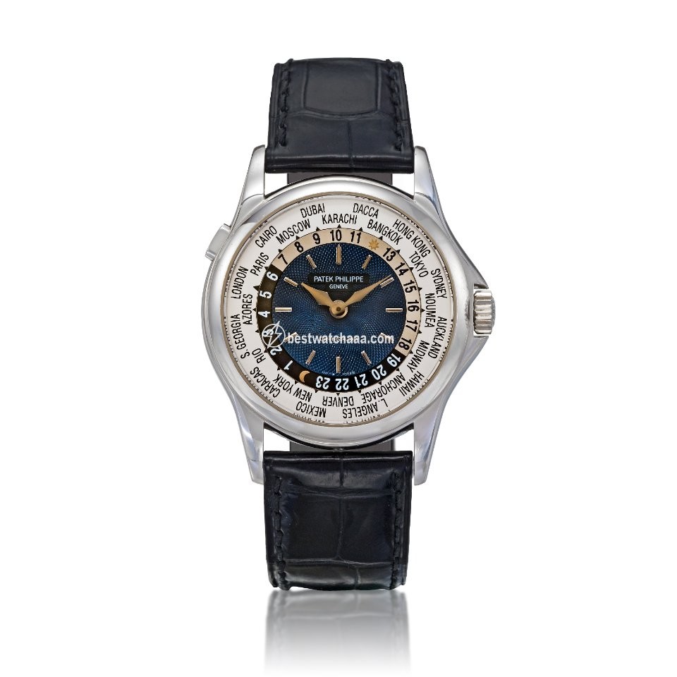 Patek Philippe World Time Mens watch Unisex Automatic Platinum 5110