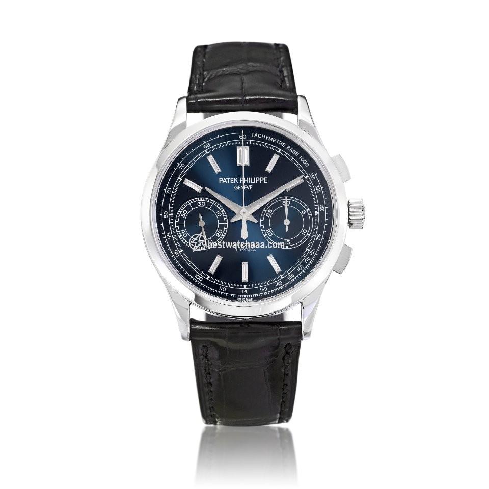Patek Philippe Chronograph Mens watch Unisex Manual winding Platinum 5170P