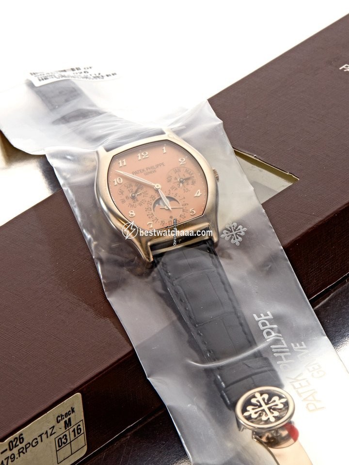 Patek Philippe Perpetual Calendar Mens watch Unisex Automatic White gold 5040G