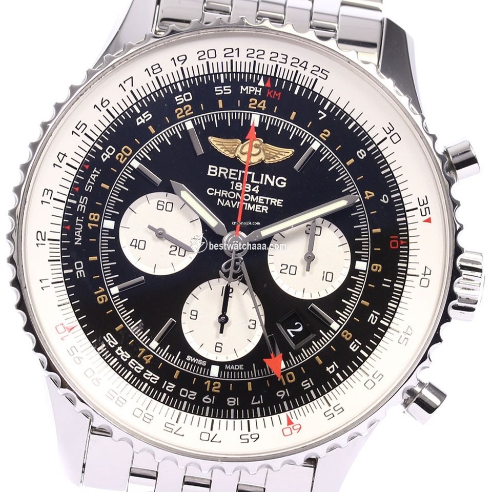 Breitling Mens watch Unisex Automatic Steel AB0441