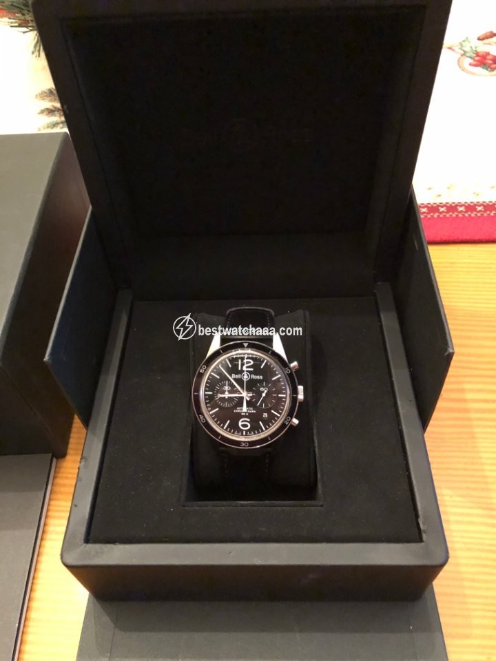 Bell & Ross BR V1 Mens watch Unisex Automatic Steel BRV126-BL-BE SCA