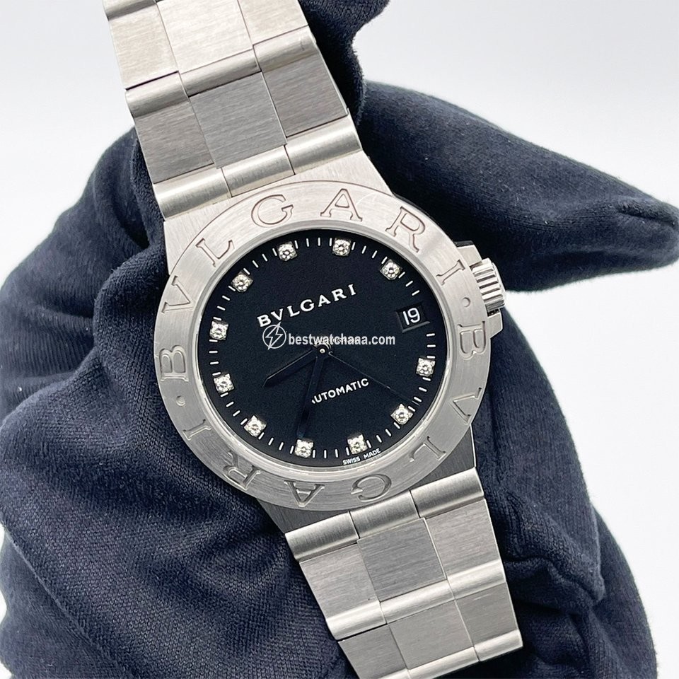 Bulgari Diagono Mens watch Unisex Automatic Steel LCV 35 S