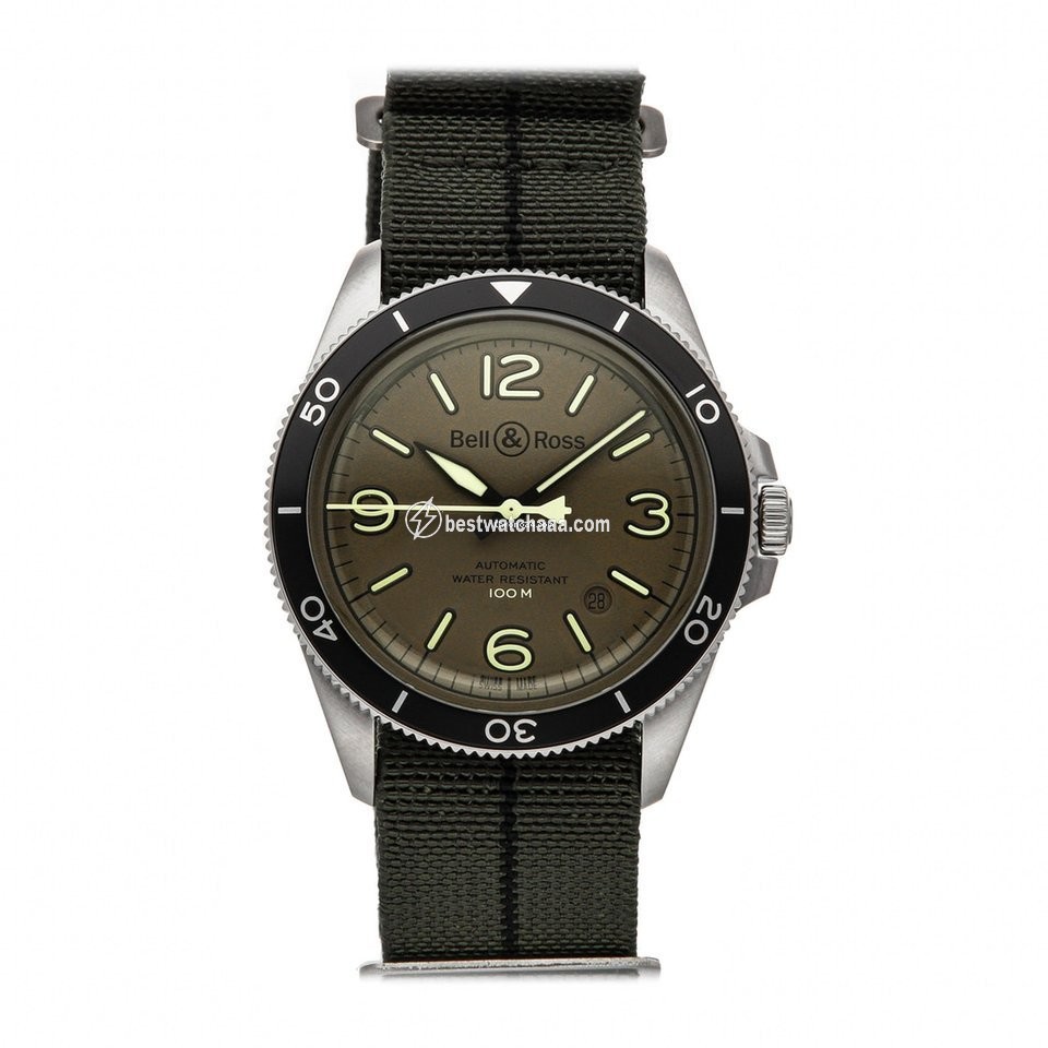 Bell & Ross BR V2 Mens watch Unisex Automatic Steel BRV292-MKA-ST SF